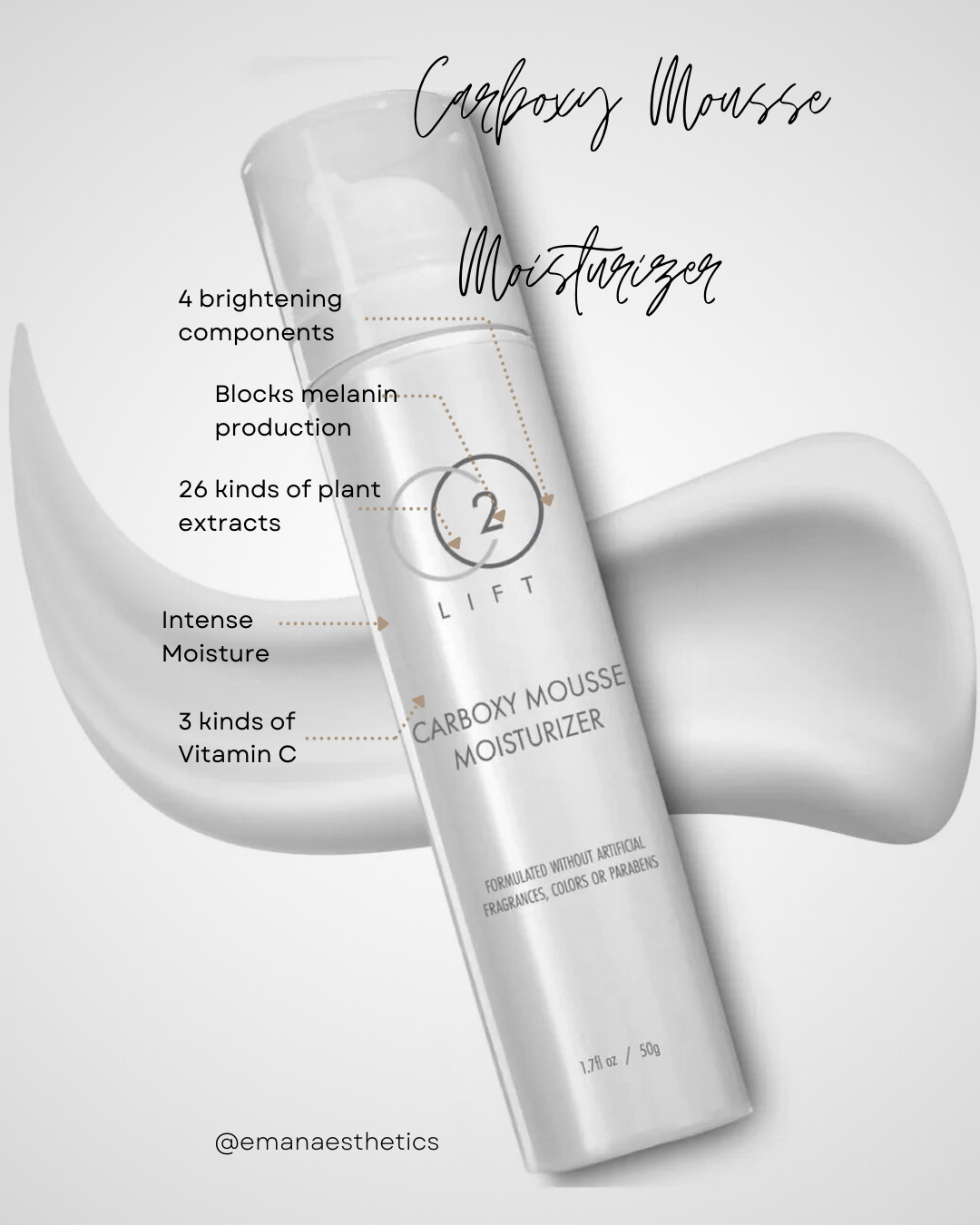 Co2 Lift Carboxy Mousse Moisturizer